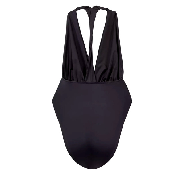 Good American NEW Waist Cincher One-piece Swimsuit In Matte Black Plus Size 3X - Picture 13 of 16